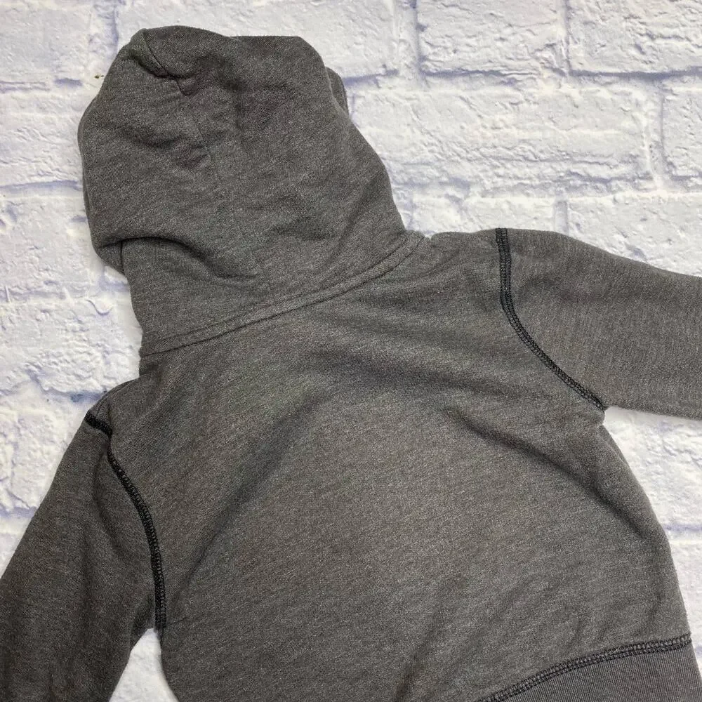 babyGap Button Down, Hooded Sweatshirt in Grey